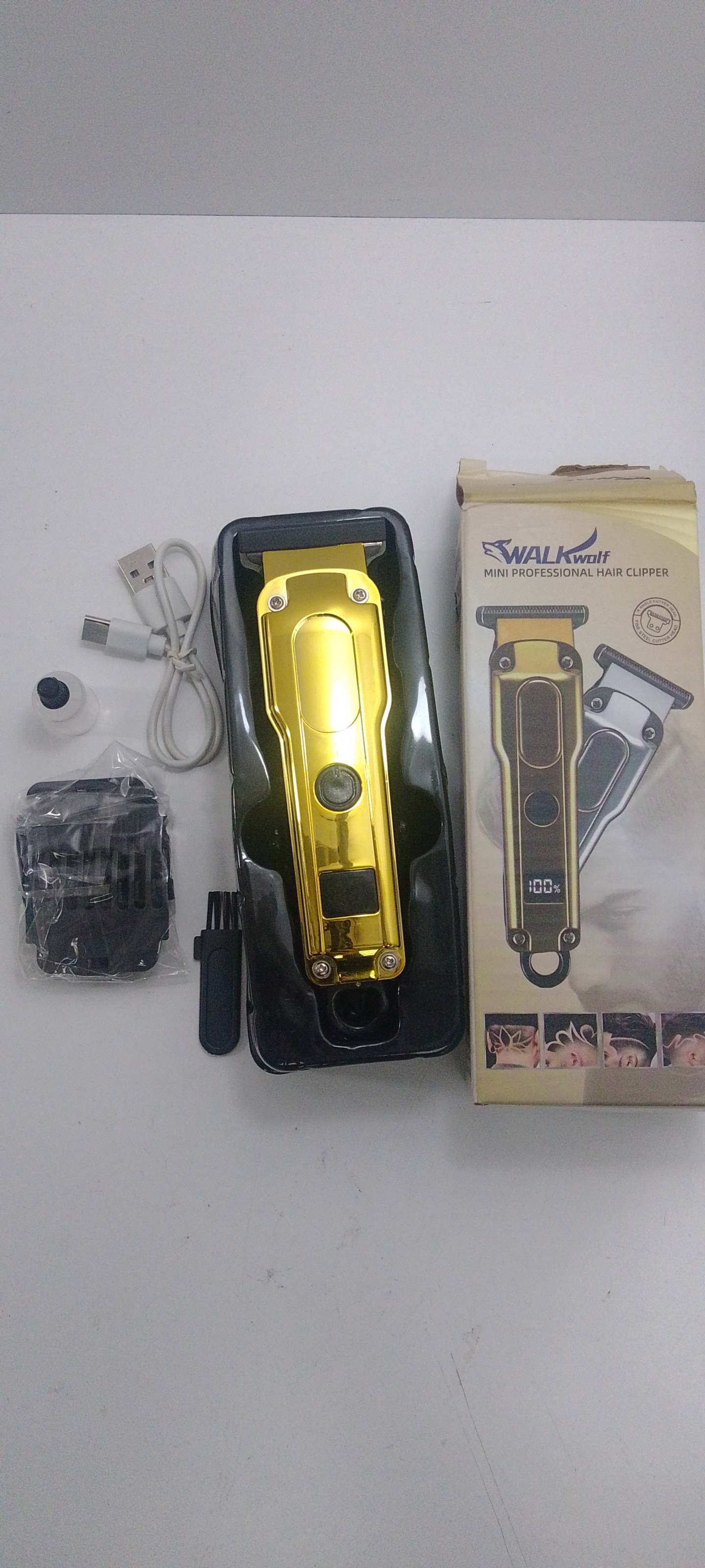Máquina de afeitar batería interna
